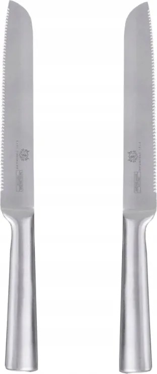 Konyhai kenyérvágó kés fogazott acél 20 cm ideális a használata