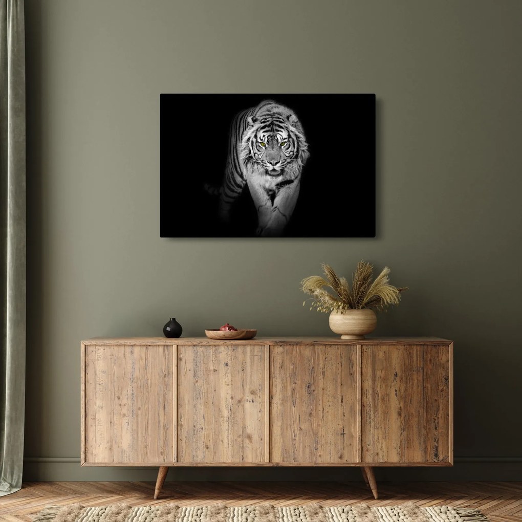 Kép - Sárga szemű tigris (90x60 cm)