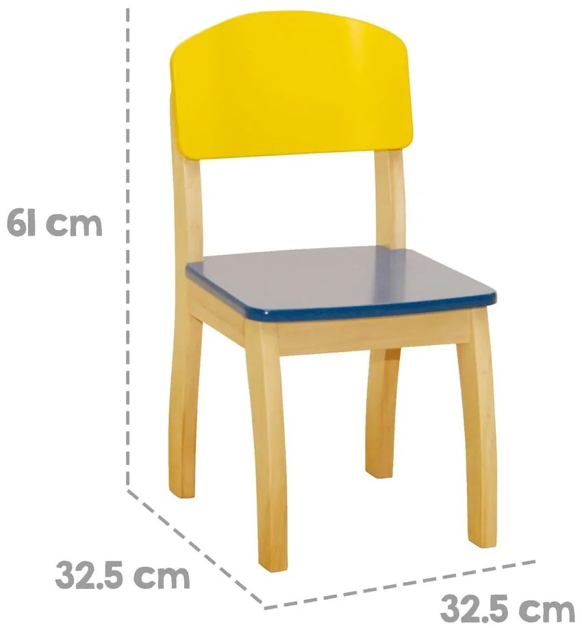 Sárga gyerek szék – Roba