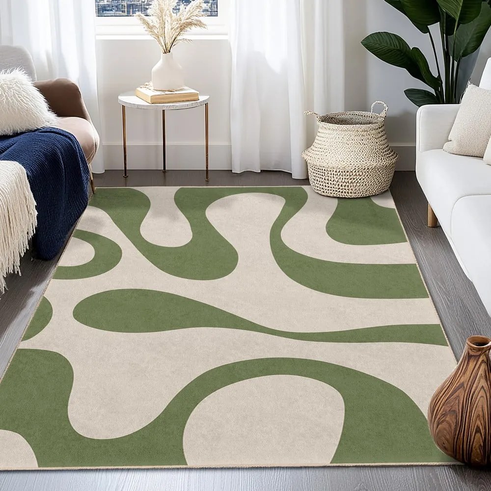 Zöld mosható szőnyeg 160x230 cm Matcha Latte – Mila Home