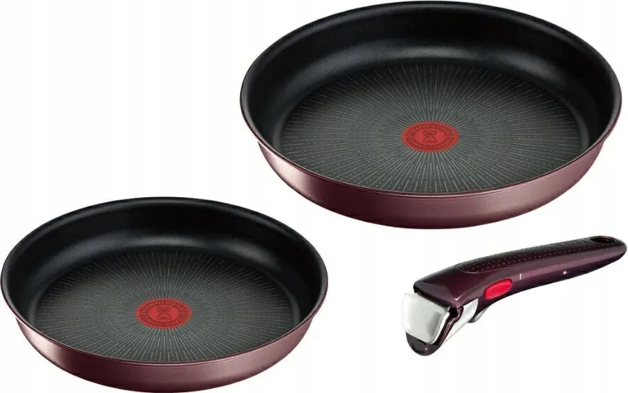 Ingenio Unlimited Tefal serpenyő szett 22cm/26cm/fogantyú/ 3el.