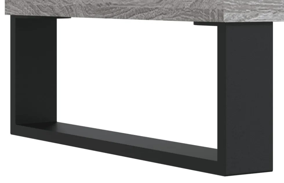 szürke sonoma színű szerelt fa TV-szekrény 69,5 x 30 x 50 cm