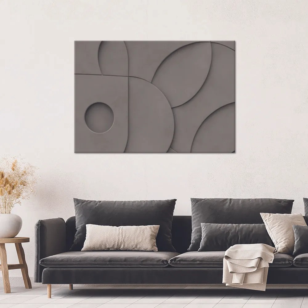 Gario Vászonkép Geometriai kompozíció 3D Méret: 100 x 70 cm