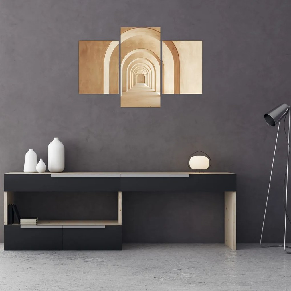 Kép - Bézs átjáró (90x60 cm)