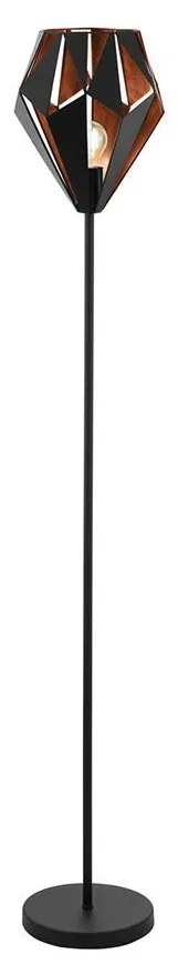 Eglo 49994 - Állólámpa CARLTON 1 1xE27/60W/230V