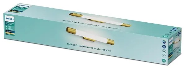 Philips ROVER LED 5W 230V IP44 fürdőszobai tükörvilágítás, réz