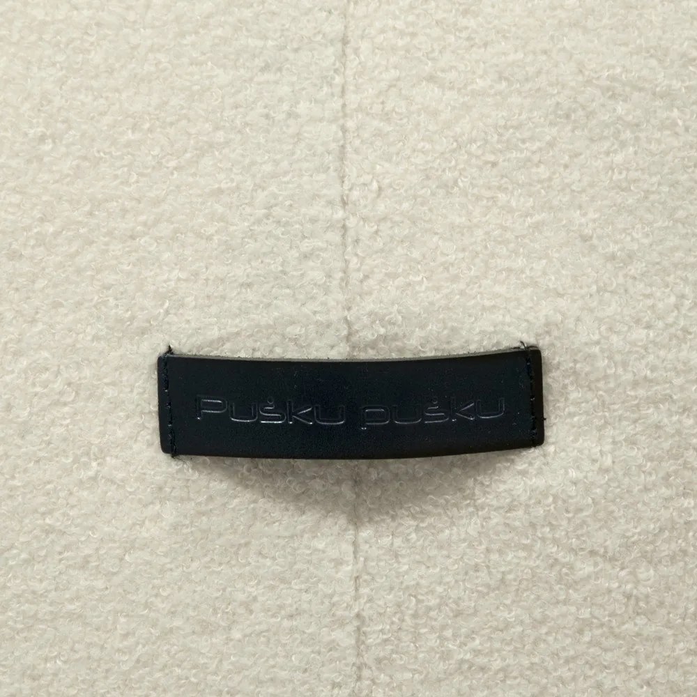 Barna buklé babzsákfotel Tube 100 – SLOWDOWN