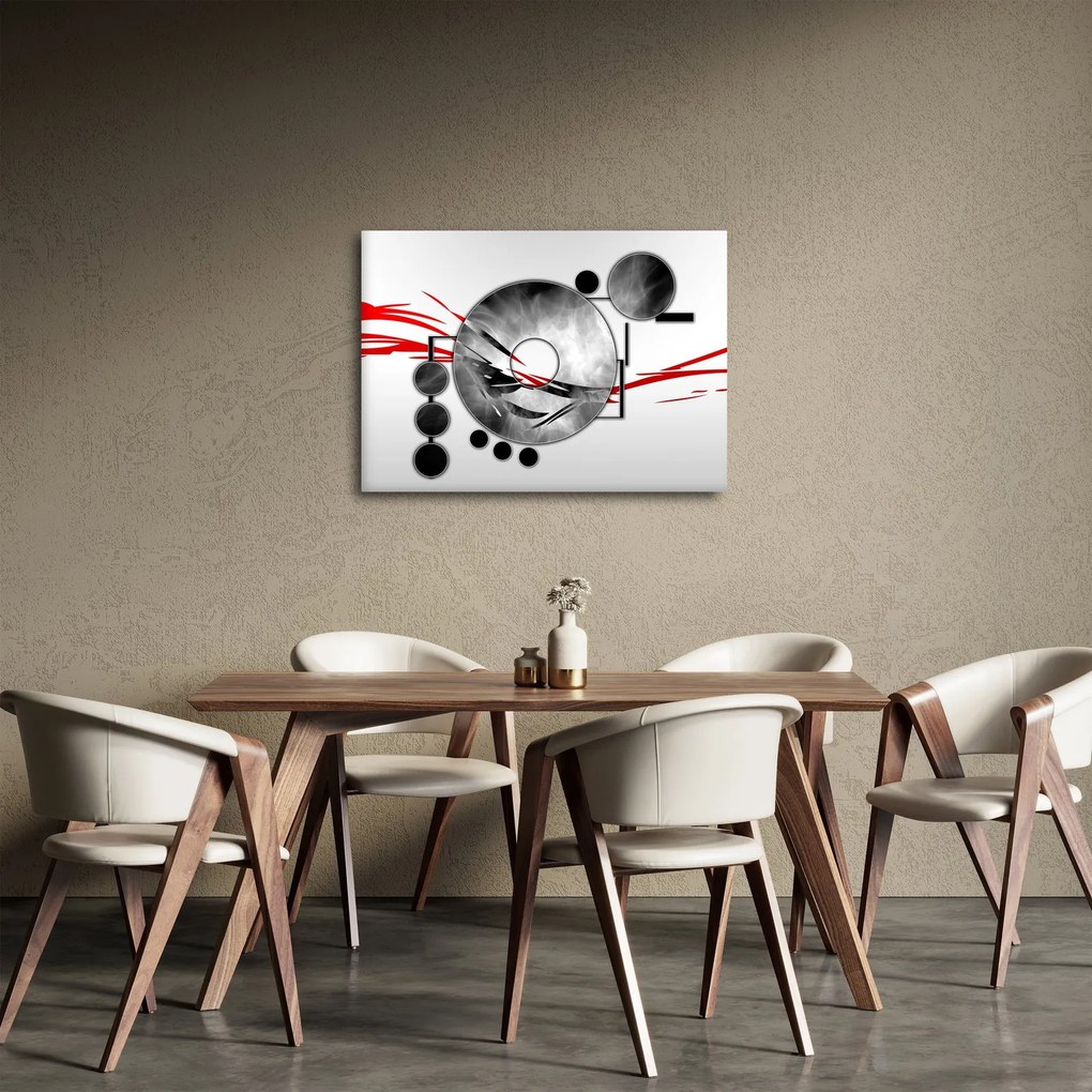 Absztrakt kép (70x50 cm)