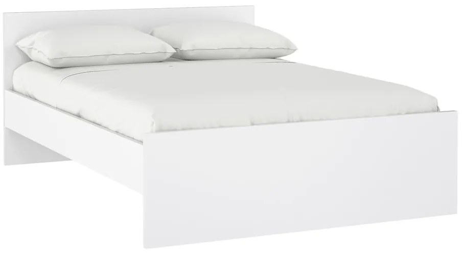 Fehér franciaágy 140x190 cm Naia – Tvilum