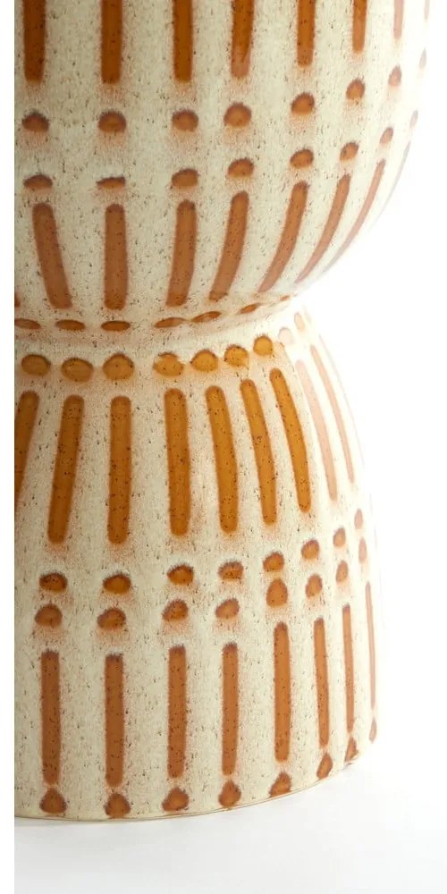 Kerámia kerek tárolóasztal ø 28,5 cm Finca – Light & Living