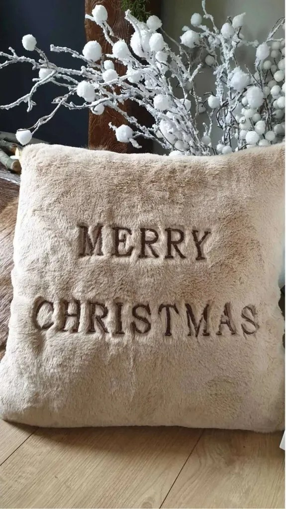 Merry Christmas karácsonyi díszpárna