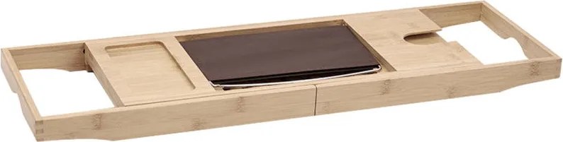 Mexen Bamboo fürdőkád polc 70-100 cm, természetes bambusz - 701270-00