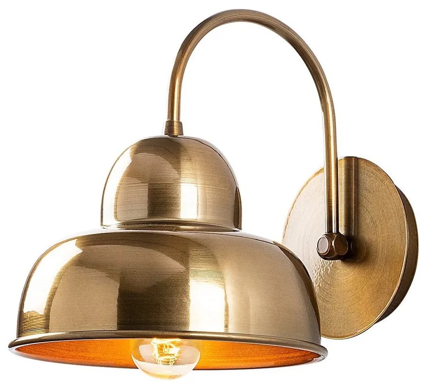 Aranyszínű fali lámpa ø 20 cm Multan – Opviq lights