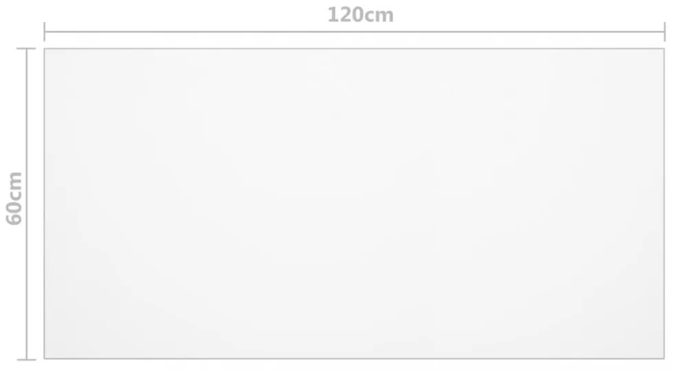 matt PVC védőabrosz 120 x 60 cm 1,6 mm