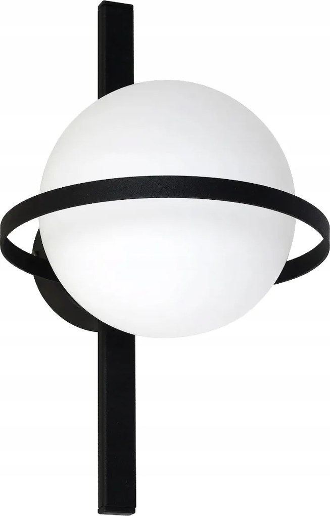 Aldex Fali lámpa fekete üveggömb 1xG9 5W Drops nappaliba IP20