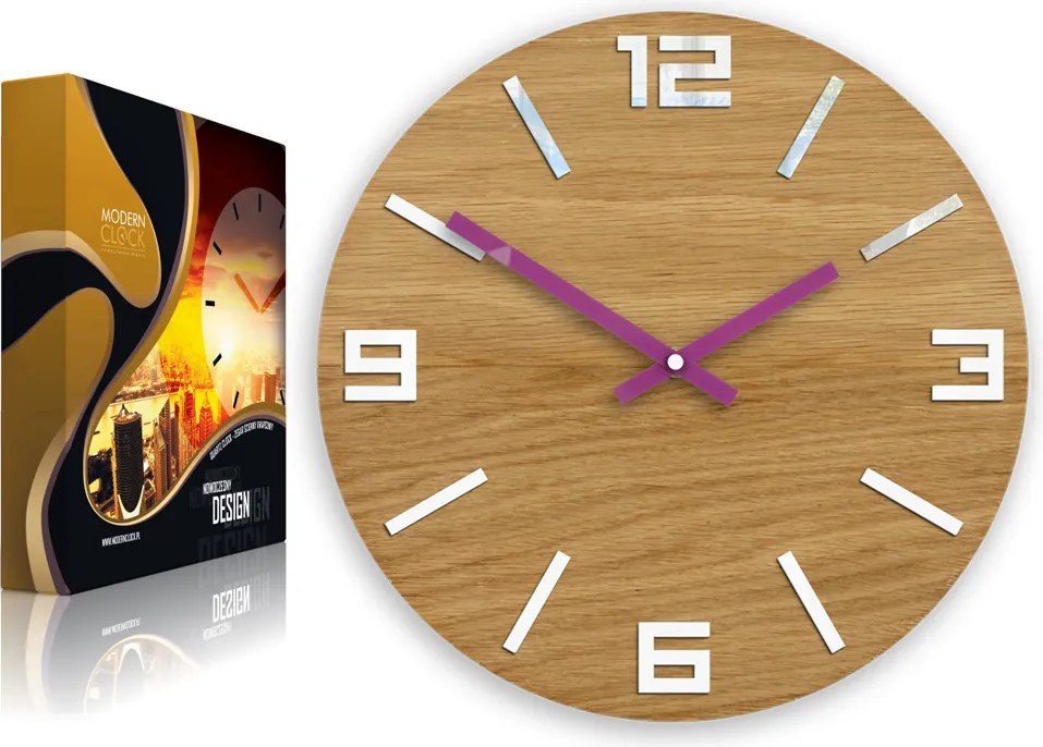 Falióra Tölgy Arabic Fehér-Lila Klasszikus