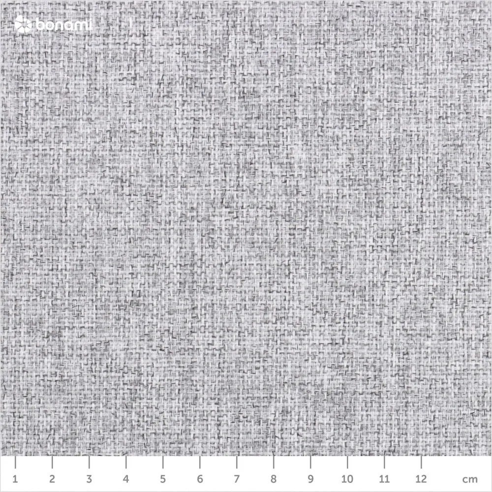 Dazzling Daisy világosszürke kinyitható U alakú kanapé, bal oldalas - Miuform