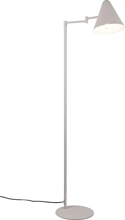 Elefántcsont színű állólámpa hajlítható szerkezettel (magasság 126,5 cm) Cosima – Trio