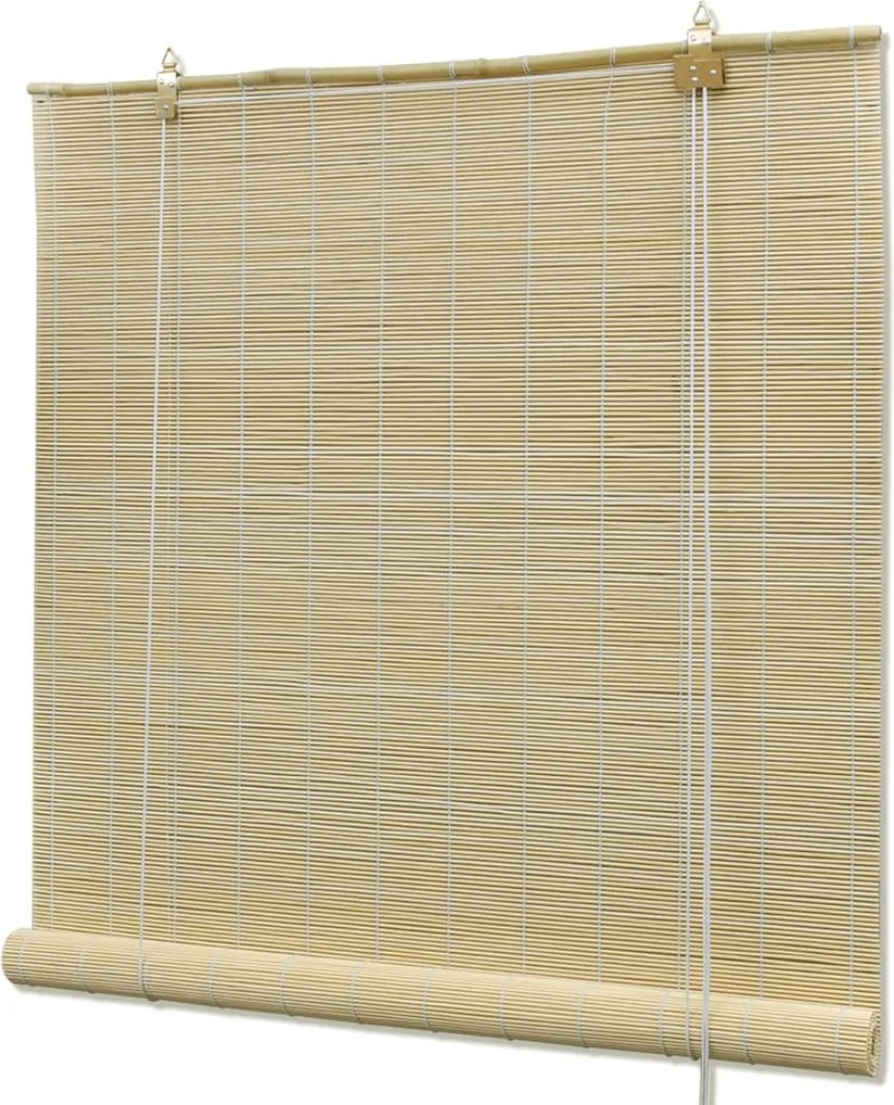 vidaXL természetes színű bambuszroló 140 x 220 cm