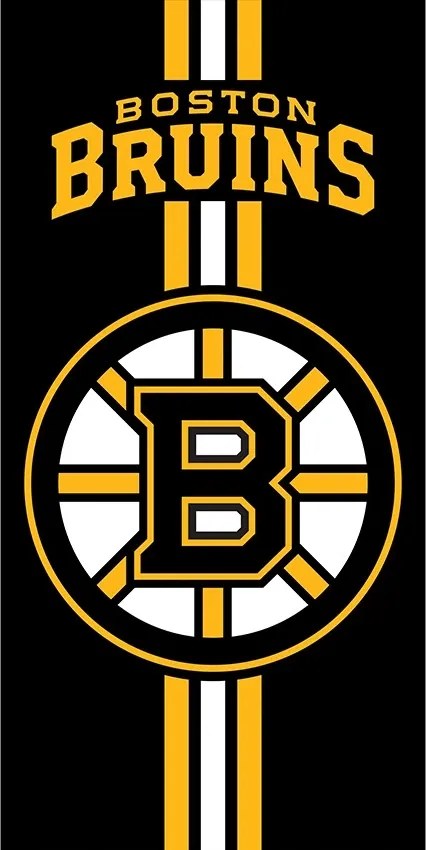 Boston Bruins Nhl fekete prestisz strandtörölköző