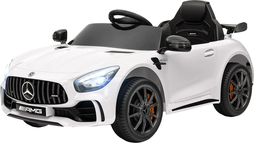 AIYAPLAY Gyerek Elektromos Autó 12V, Gyermekautó 2.4G Távvezérléssel, Autó Kürt, MP3, Zene, Lágy Indítás, Hátraugrás Funkció 3-5 km/h Elektromos Jármű