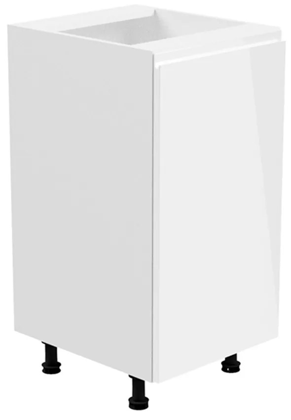 Alsó konyhaszekrény D40 Aurellia (fehér + fényes fehér) (J). 1015747