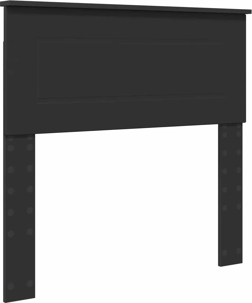 vidaXL Fejtámla Fekete tölgy 80 cm Faanyag