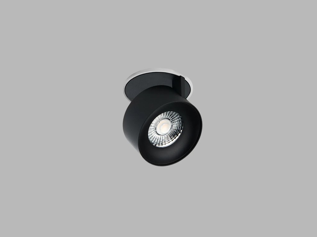LED2 21507213 Clip, Wb 11W 2700K süllyesztett fekete/fehér