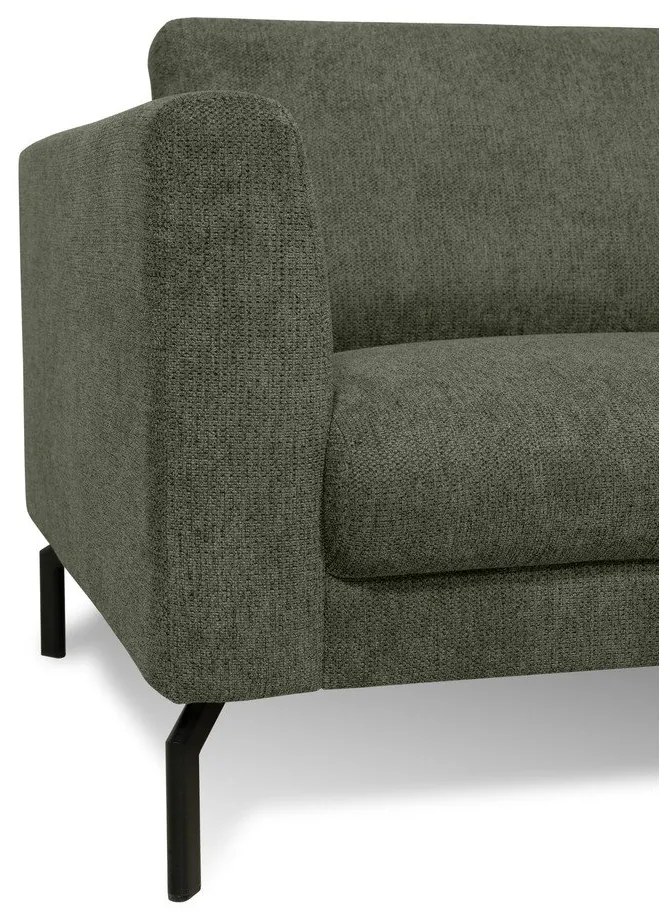 Sötétzöld sarokkanapé (jobb oldali) Gomero – Scandic