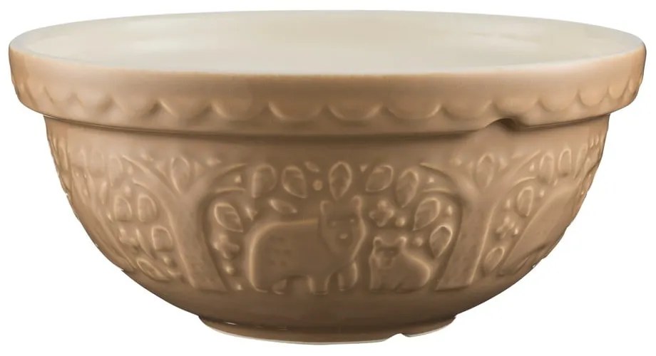 Világosbarna kőedény tál ø 24 cm In the Forest – Mason Cash