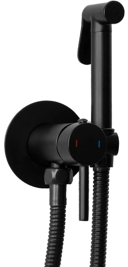 Rea  Lungo Loop black süllyesztett bidé csaptelep