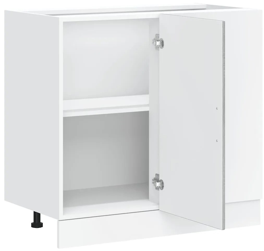 “Lyon” mosdó alapszekrény szürke Sonoma szekrény