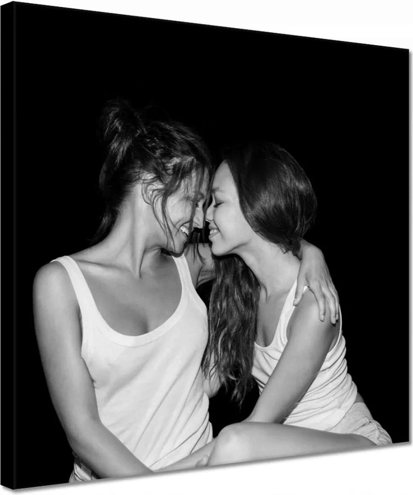 Vászonkép 30x30 Forró csajok Lmbt nők