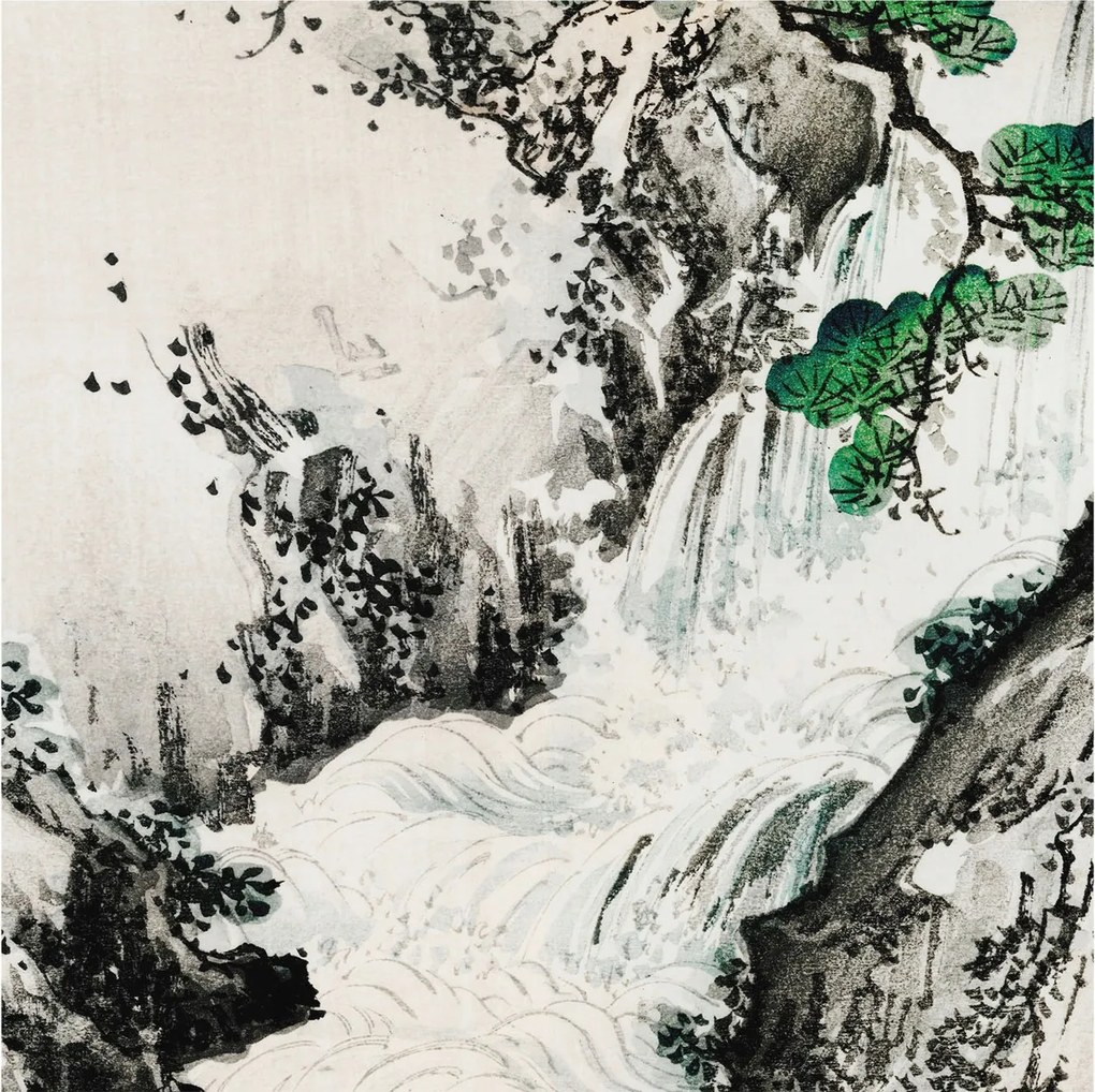 Fotótapéta Flizelin Dekoratív tapéta Természet vízesés 250x250 Ragasztó