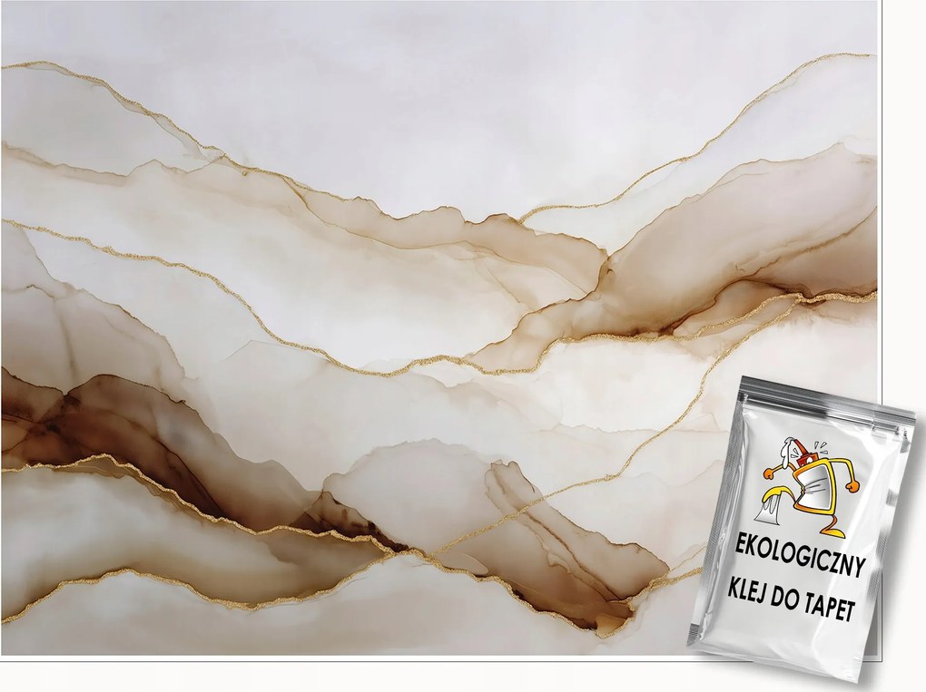 Fotótapéta Márvány Absztrakt Barna Hálószoba Nappali Tapéta Flizelina 350x250