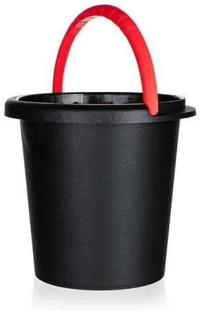Brilanz Műanyag vödör 10 L, fekete