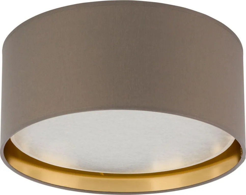 TK LIGHTING 4404 BILBAO Ernyős Mennyezeti Lámpa Bézs, Fehér, Arany E27 IP20