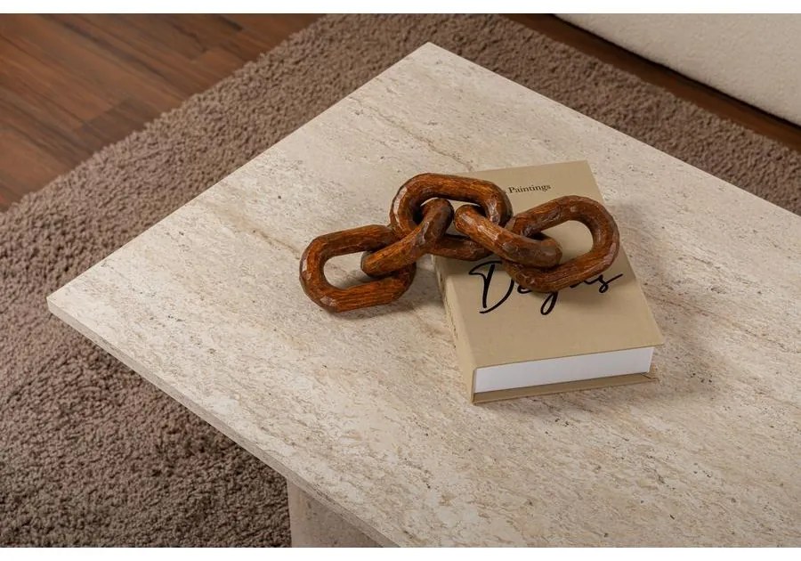 Dohányzóasztal Sabin - Travertine