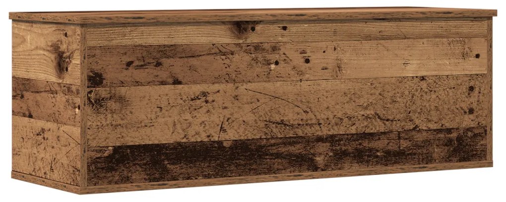 Tárolódoboz Régi Fa 102x35x35 cm Műgyanta Fa