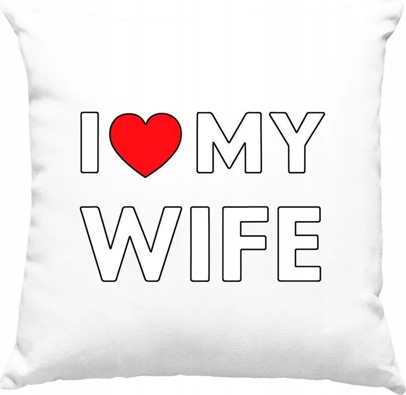 Párna feleség házasság esküvő vicces fehér