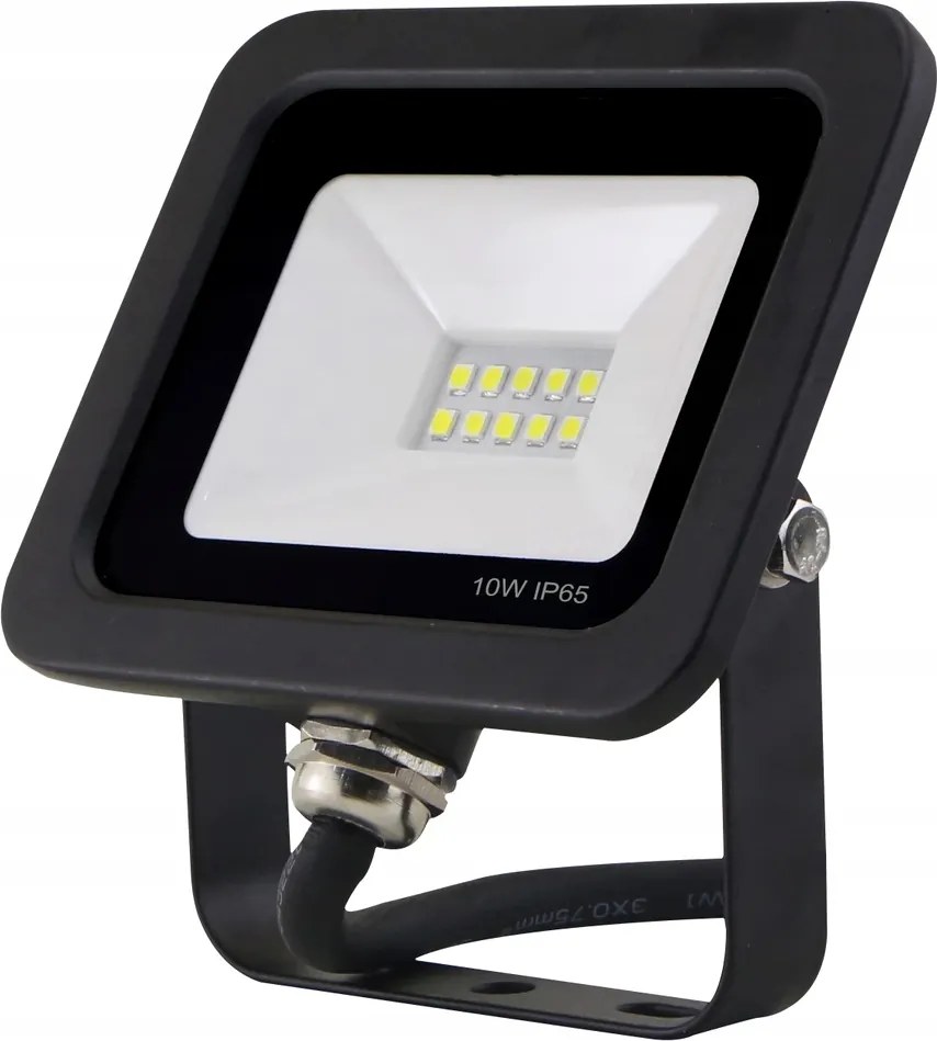 Halogén Led fényvető 10W 230V 6500K 700lm 50-60Hz IP65 Fehér Hideg Lux