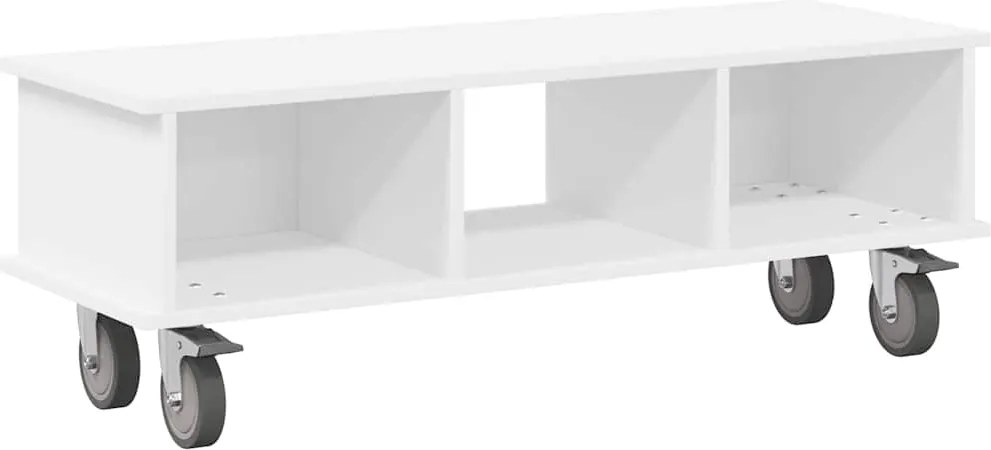 vidaXL TV állvány Fehér 100 x 35 x 35 cm Faanyag