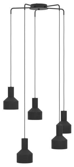 Eglo 99553 - Csillár zsinóron CASIBARE 5xE27/40W/230V