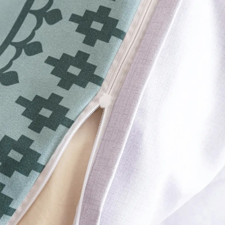 Mikroszálas flanel ágyneműhuzat ELVADO mentás Ágyneműhuzat mérete: 70 x 90 cm | 140 x 200 cm