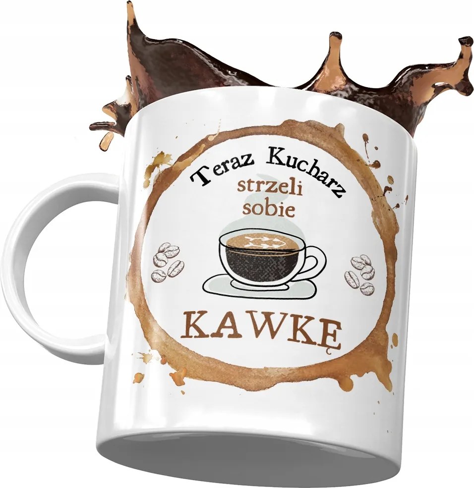 Bögre Szakácsnak Most Szakács Lőtt Kávé Nyomtatott Fotóval