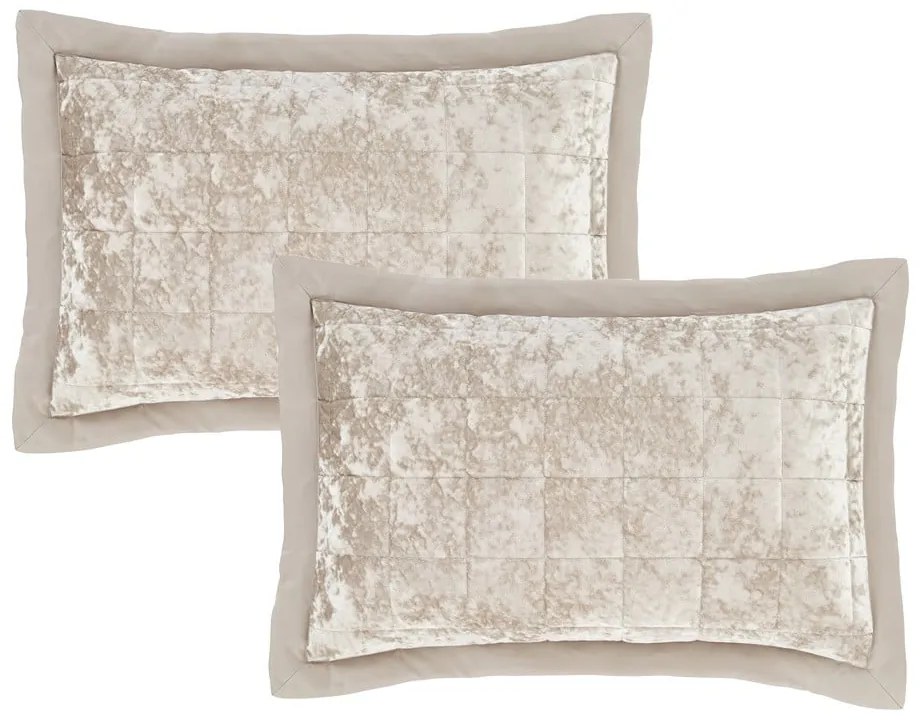 Bársony párnahuzat szett 2 db-os 75x50 cm Crushed Velvet – Catherine Lansfield