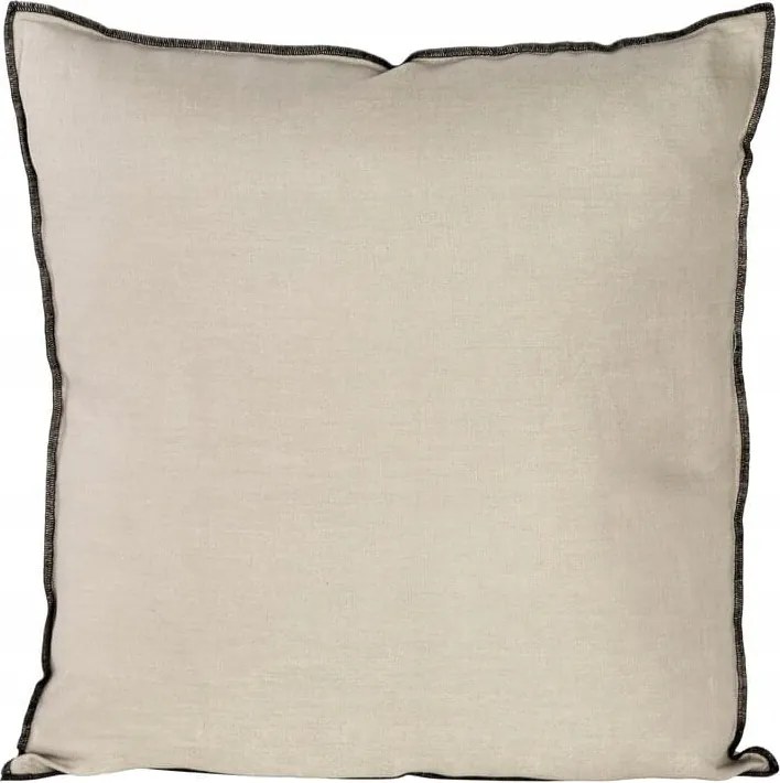 Dekoratív párnahuzat LEN-5 45x45 bézs
