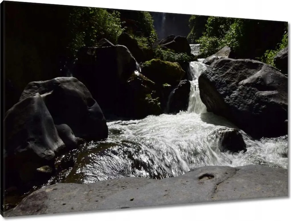 Vászonkép 90x60 Peguche vízesés Ecuador