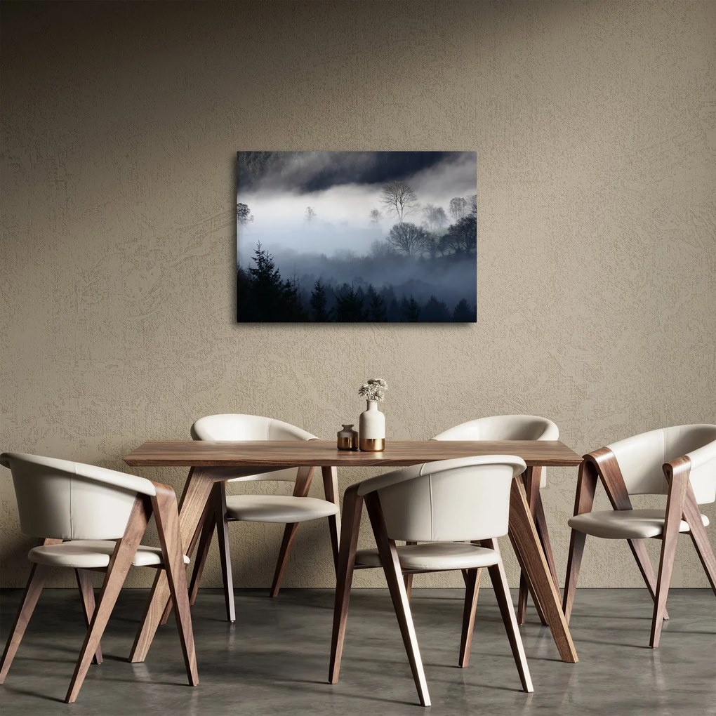 A köd képe az erdő felett (70x50 cm)