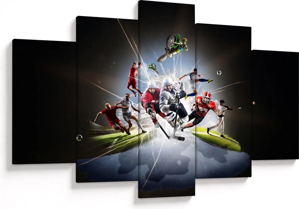 Kép - Sportolók (150x105 cm)